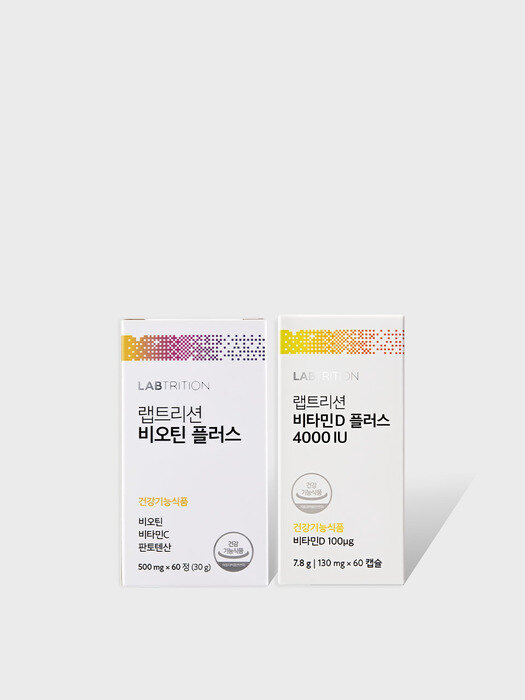 바이탈 킷 (비오틴플러스 1BOX + 비타민D플러스 1BOX)