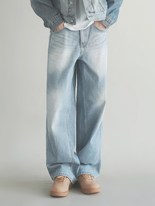 M202 CAT WIDE DENIM PANTS_LIGHT BLUE