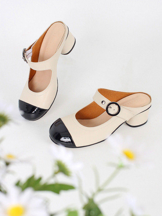 eojeo combi middle mules_ivory