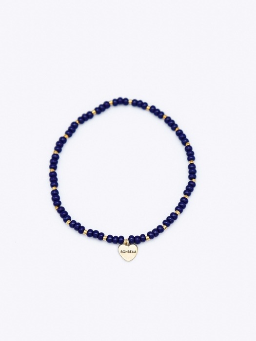 Gold edge simple color beads Bracelet 골드 엣지 심플 컬러 레이어드 비즈 팔찌