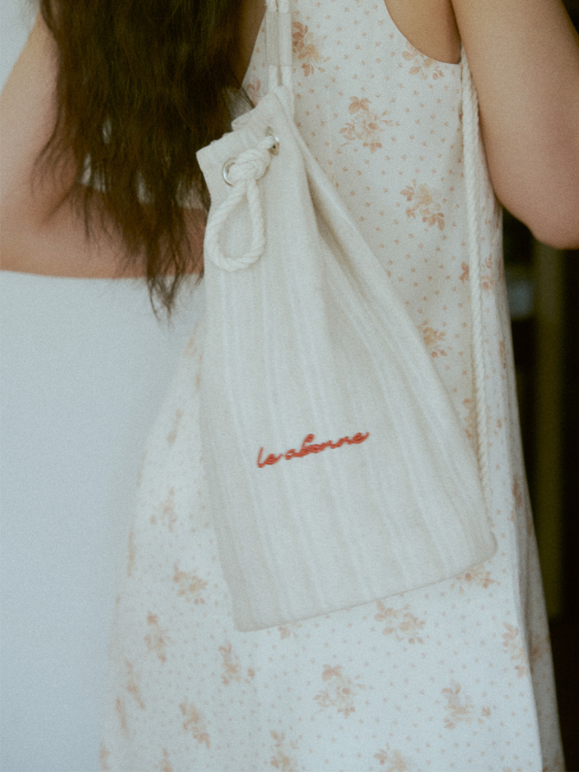 LUNE STRING BAG_JACQUARD