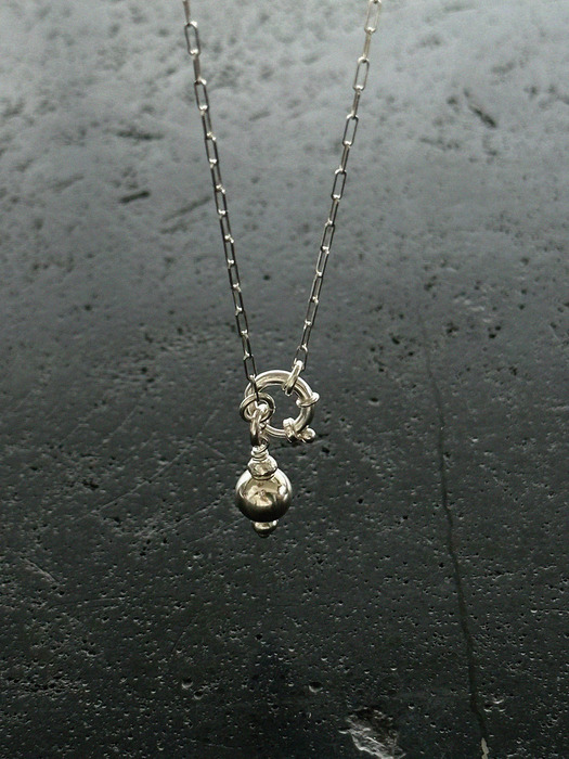 silver925 funk necklace