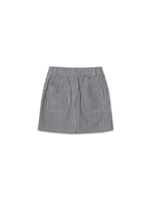 Daily Stripe Mini Skirt_QWKAX23511BKX
