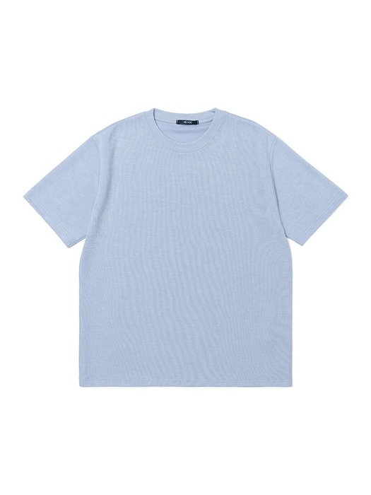 23 SS 남성 심플 무지 반팔 티셔츠 (LT-BLUE)