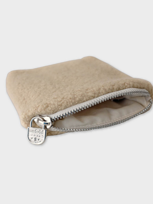 Fluffy pouch (3Colors_S,L)