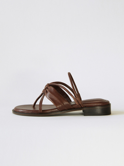 Two way tide sandals Brown