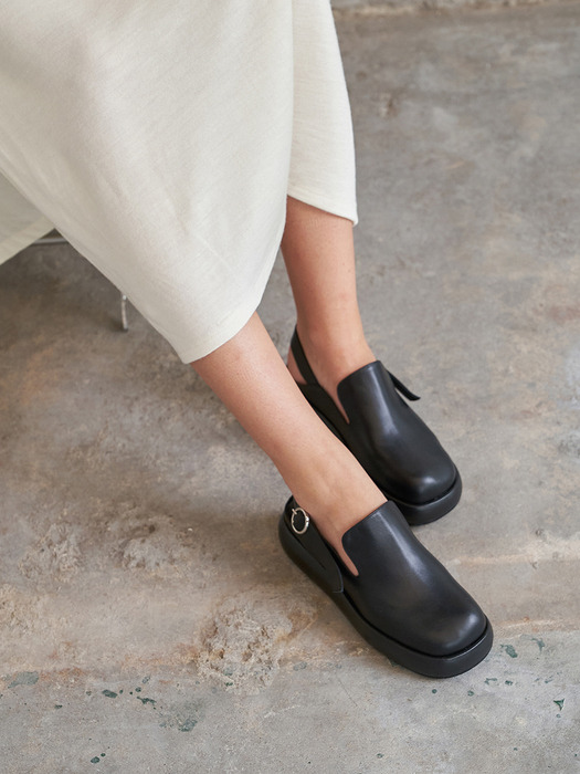 Lisa Clogs Leather Black