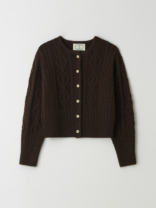 French Fisher Cardigan (Beige)