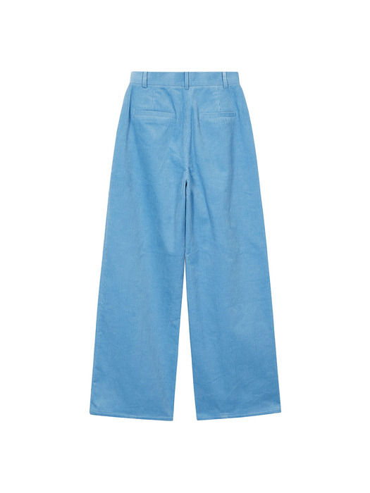Corduroy Wide Pants in Blue VW3WL360-22