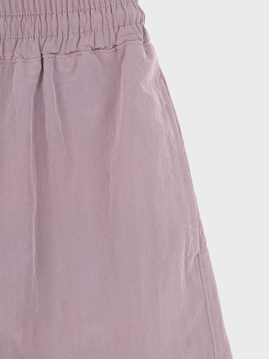 WIDE NYLON CARGO PANTS_PINK