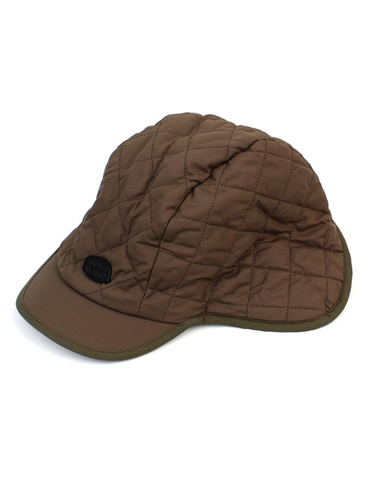 Quilting Khaki Trooper Hat 귀달이모자