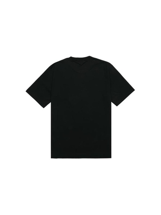 오라리 남성 러스터 플레이팅 티셔츠 블랙 A00SP02GT-BK