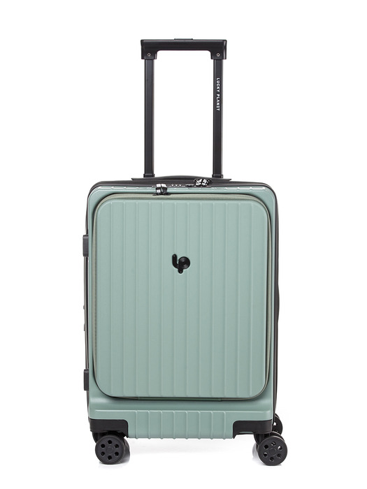 고비욘드 S3캐리어 기내용21인치 올리브그린 독일산PC100% 컵홀더 확장형 랩탑수납포켓 레드닷디자인어워드