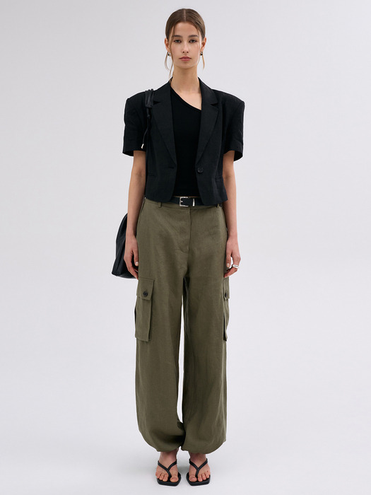 FELLO LINEN POCKET PANTS