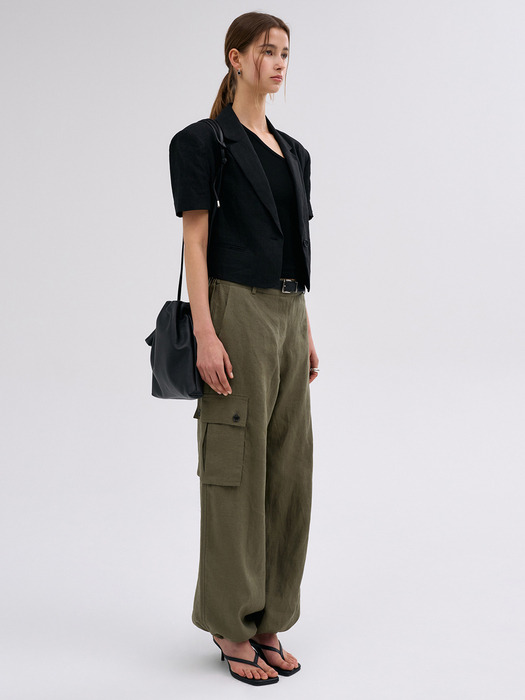 FELLO LINEN POCKET PANTS