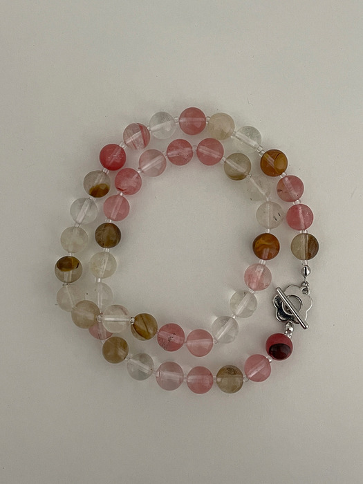 Cherry Quartz Necklace_NC276