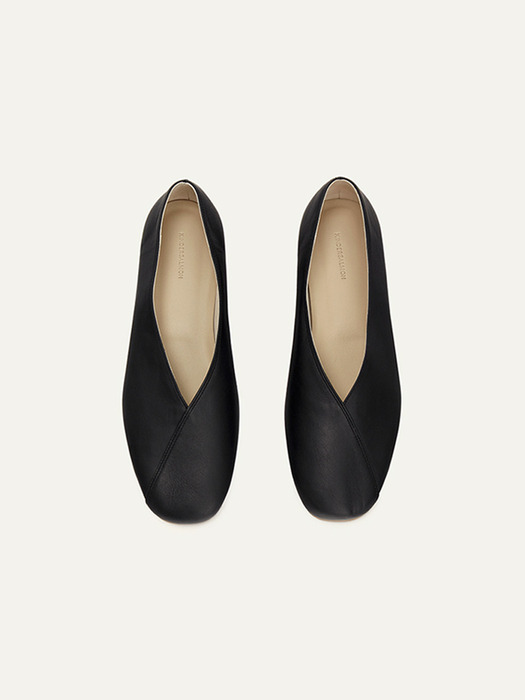 Edel Stitch Leather Flat Black