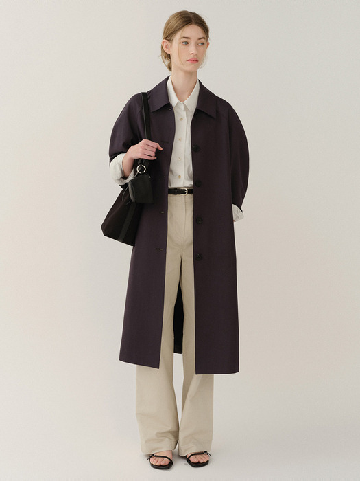 Developpe Coat Dark-Navy