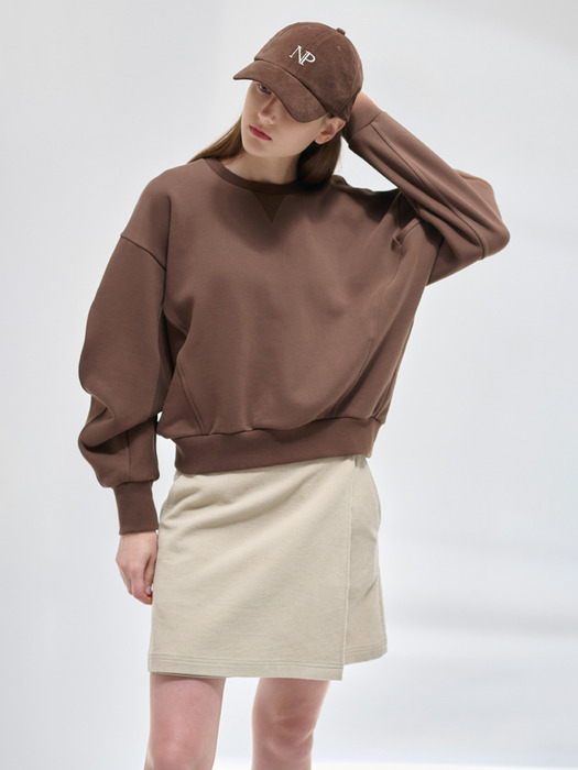 24FN corduroy mini wrap skirt [2colors]