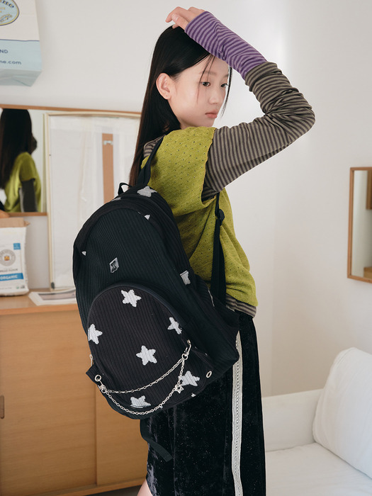 [10차 입고]Nest Backpack (Black Star)