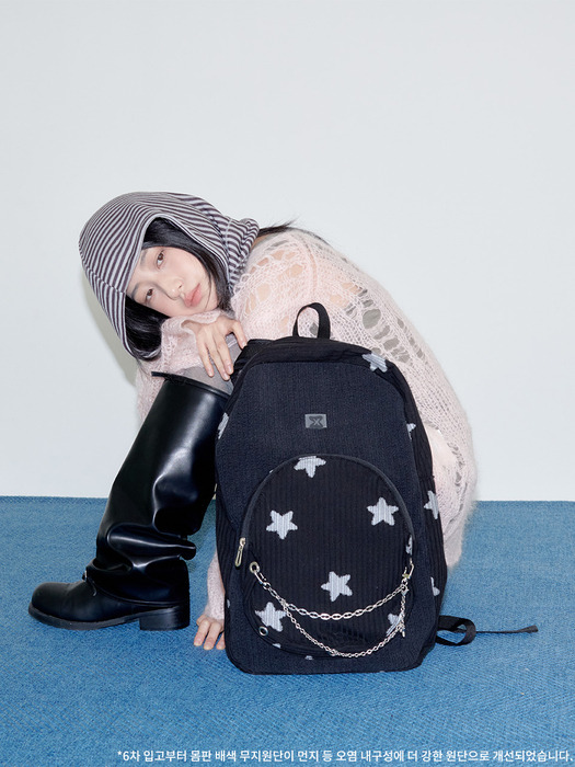 [8차 입고]Nest Backpack (Black Star)