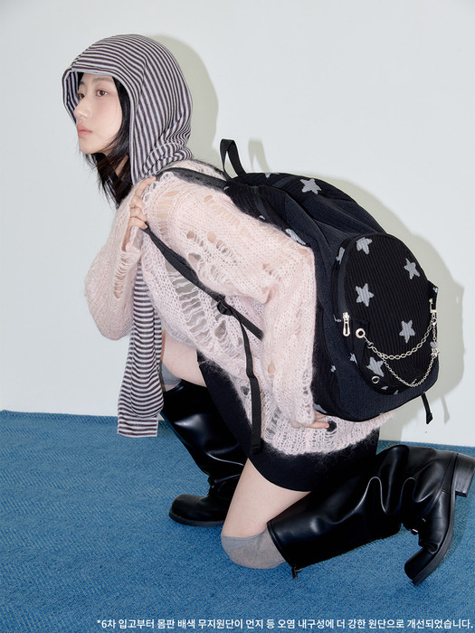 [8차 입고]Nest Backpack (Black Star)