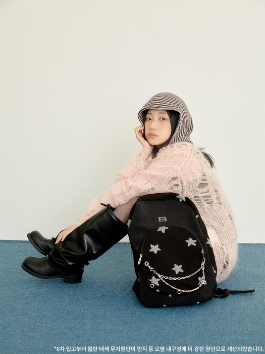 [8차 입고]Nest Backpack (Black Star)