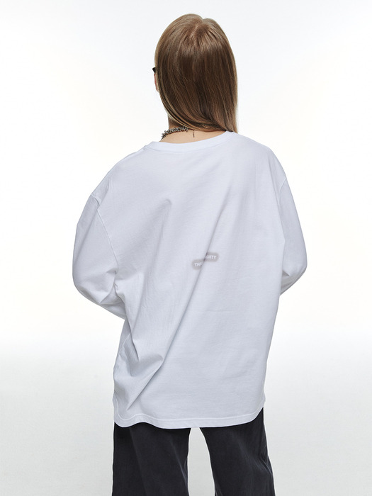 WISH LONG SLEEVE T-SHIRT (WHITE)