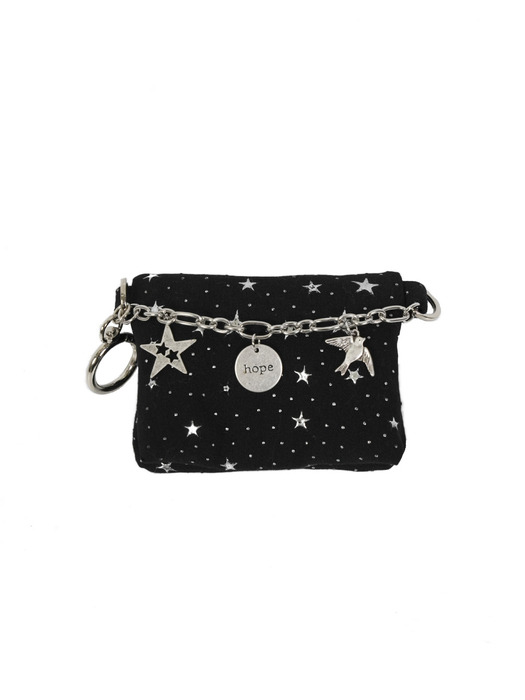 Star Chain wallet_black