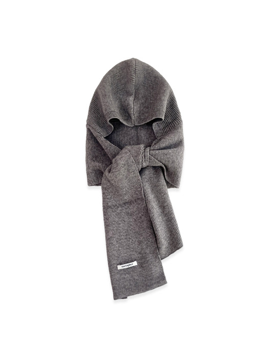 MET wool muffler balaclava grey