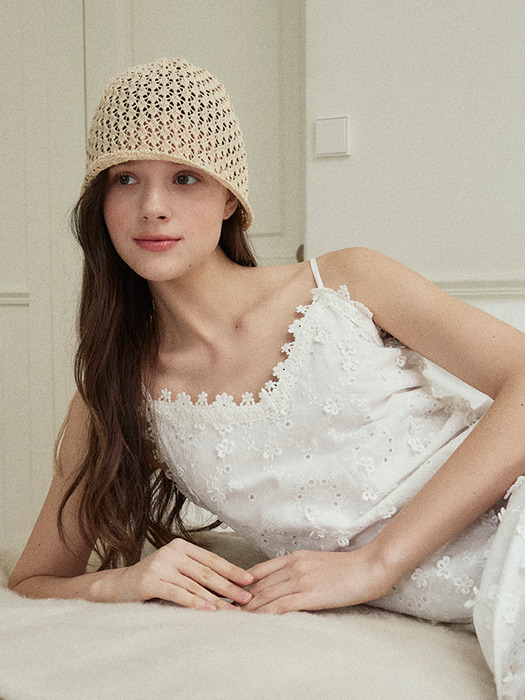 Crochet beanie bonnet hat_3color