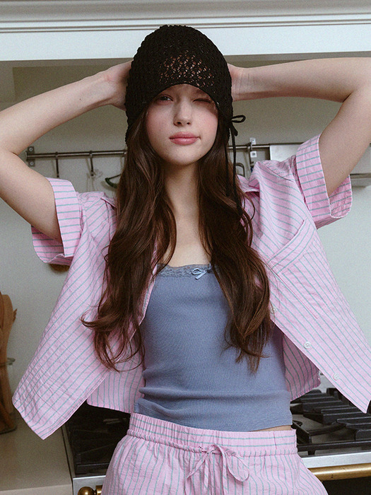 Crochet beanie bonnet hat_3color