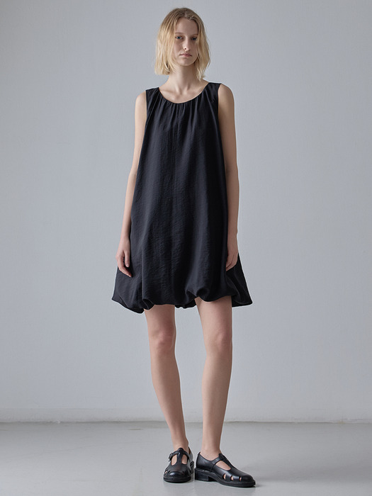Bulloon Mini Dress - Black - Image 2