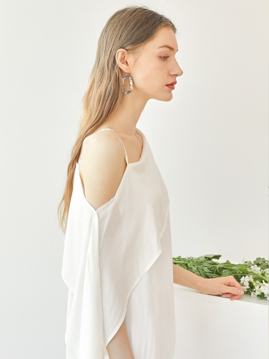 Off shoulder blouse - White