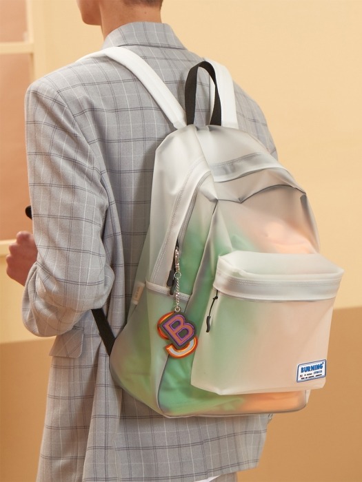 PVC Backpack (White)
