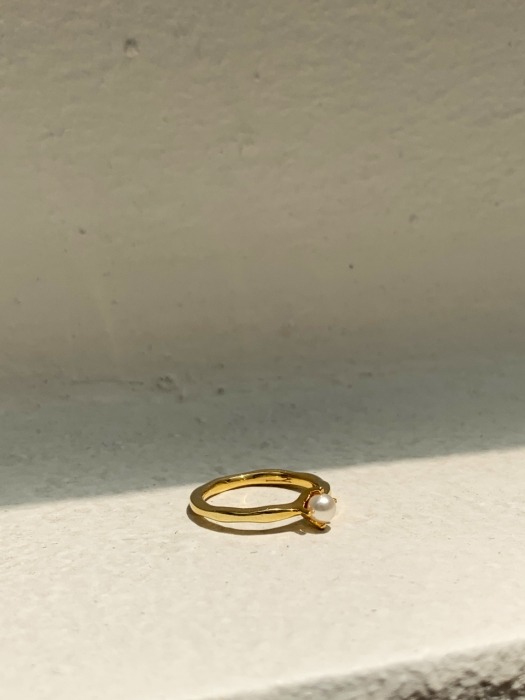 Romantic Pearl Ring (2color)