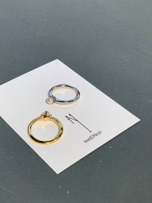Romantic Pearl Ring (2color)