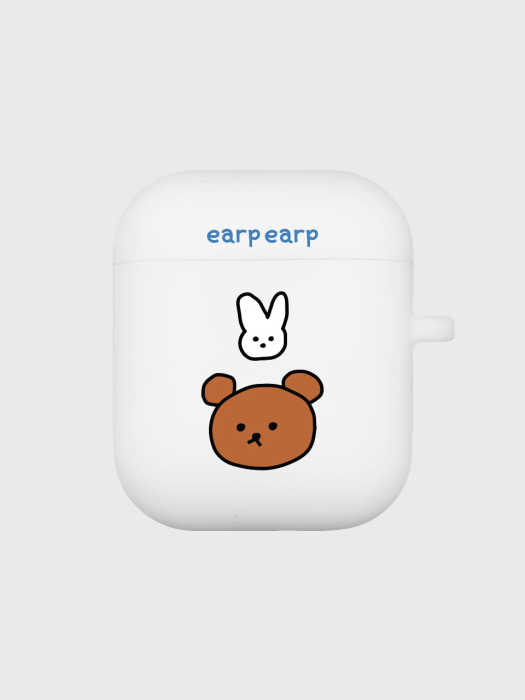 Bear and rabbit-white(Air pods)