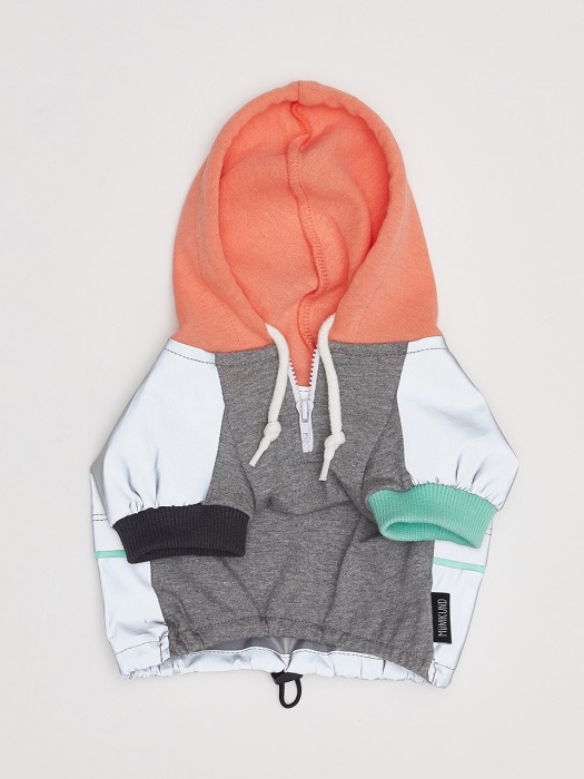 AURORA Reflecte Hoodie Coral