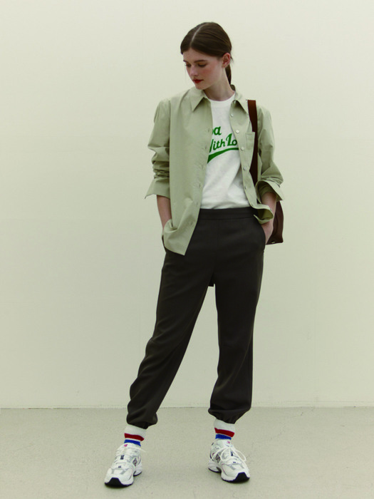 [N]SINCHON Jogger pants (Khaki)