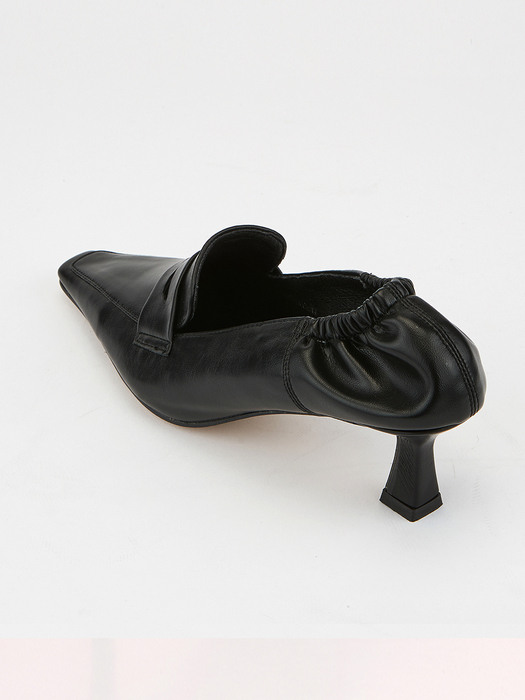 Penny loafer Heel (Black)