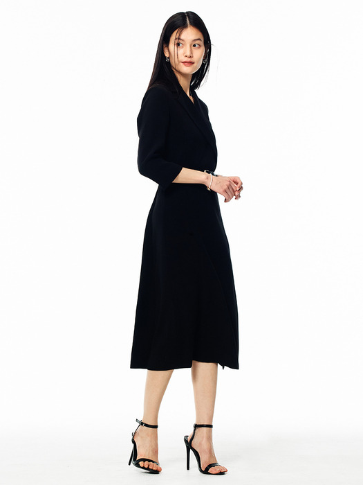 [Drama Signature] Tailored Wrap Dress_2color