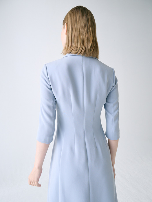 [Drama Signature] Tailored Wrap Dress_2color