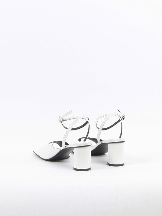 Aveline Sandals Leather White