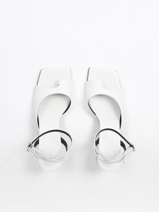 Aveline Sandals Leather White