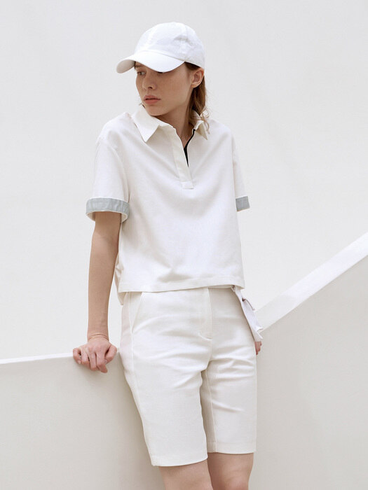 White Polo PK Shirt