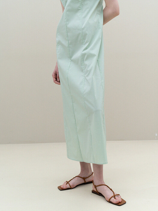 cotton slim onepiece (mint)