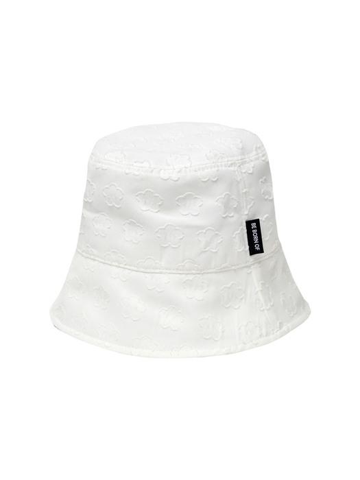 SLIM FROWER BUCKETHAT (WHITE)