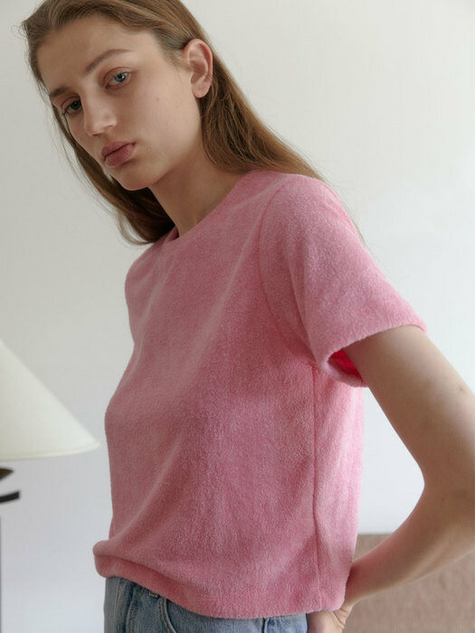 Soft Terry T-Shirts (Pink)