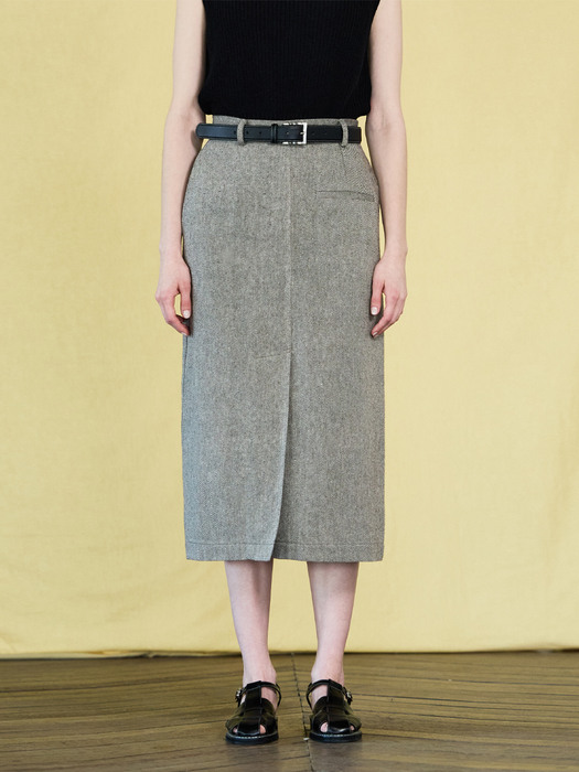 Naomi linen denim skirts